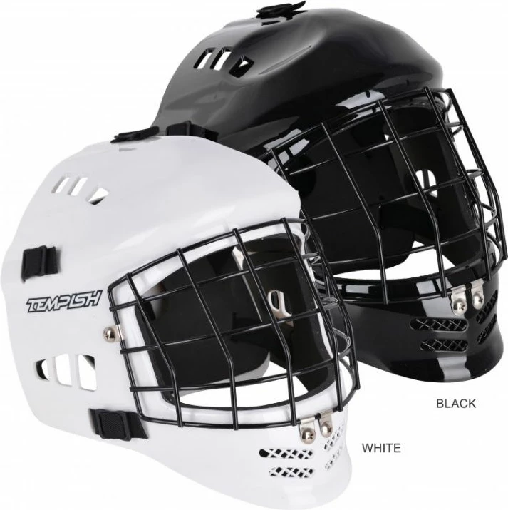Maska za vratarja Tempish, moška, bela