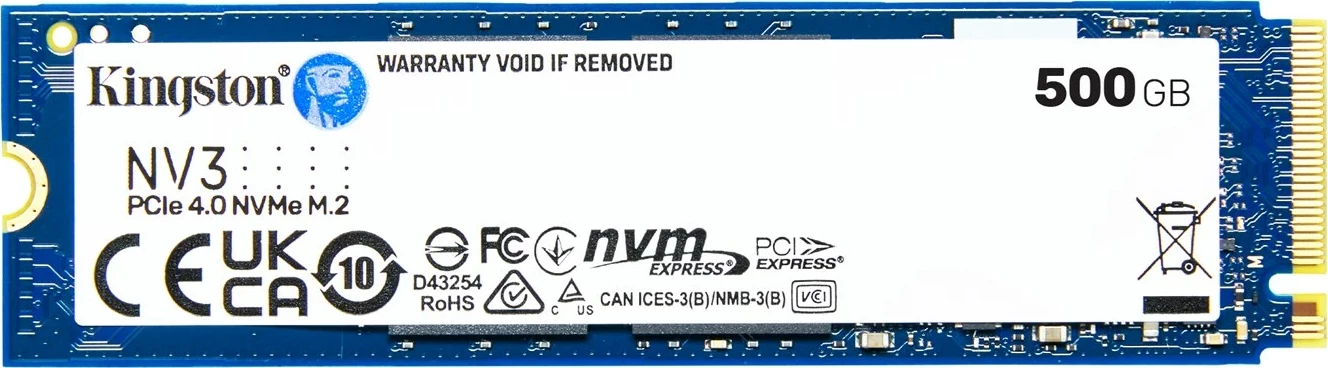 SSD 500 GB Kingston NV3 M.2 2280 NVMe