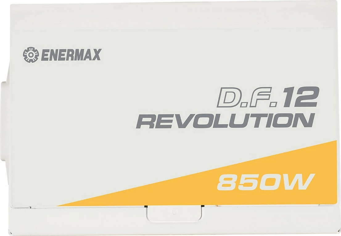 Napajalnik 850 W, 80 PLUS Gold, ATX 3.1, bel — Enermax Revolution D.F.12 ETV850G-W