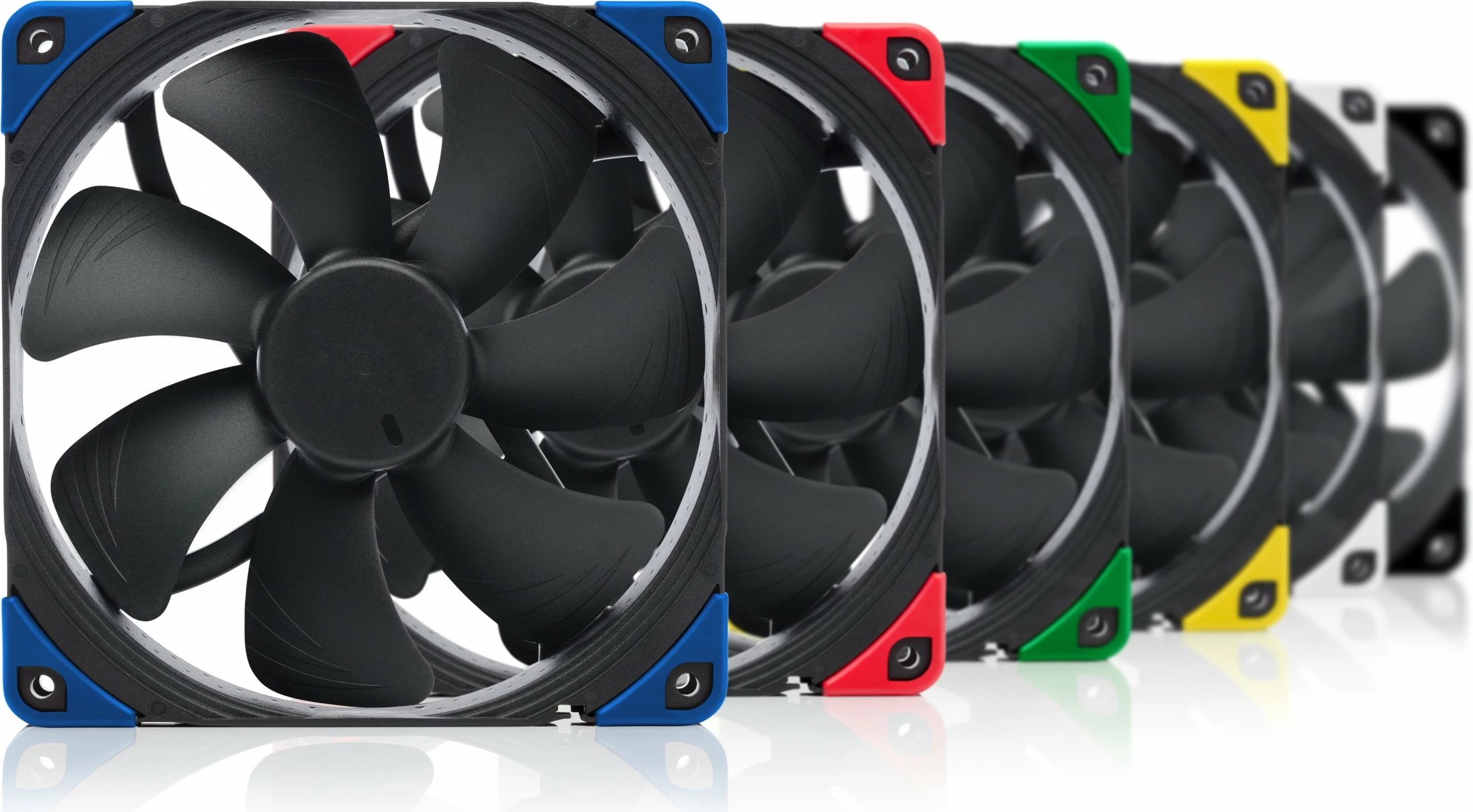 Ventilator za ohišje Noctua NF-A14 PWM chromax.black.swap 14 cm, črn, z zamenljivimi blazinicami