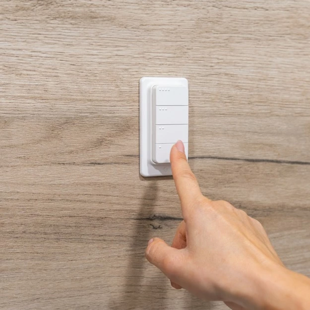 Pametni gumb Shelly Blu RC Button 4, Bluetooth, bel