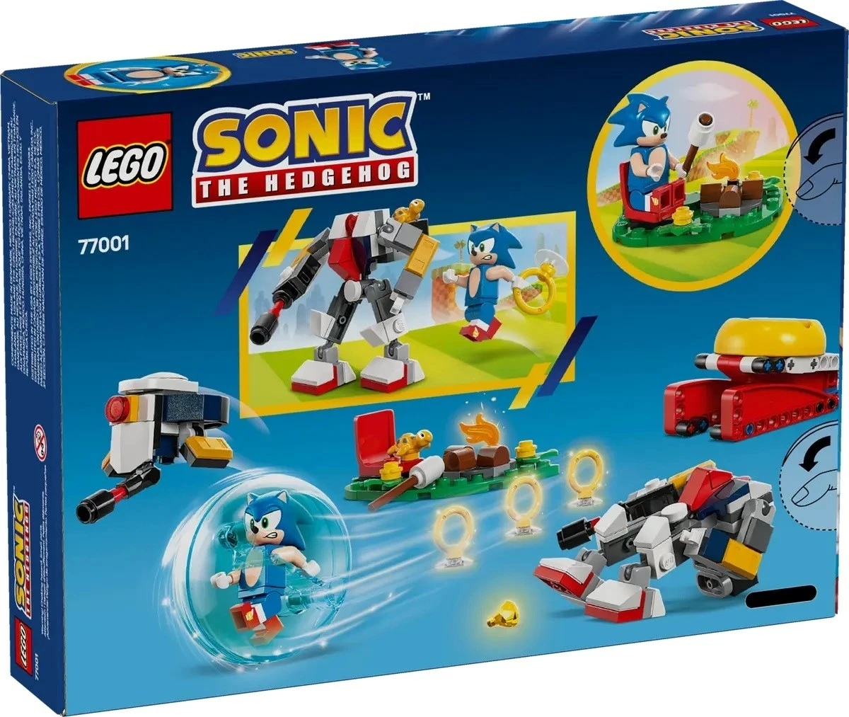 Igralni set Taborniški spopad Sonic, LEGO Sonic the Hedgehog 77001