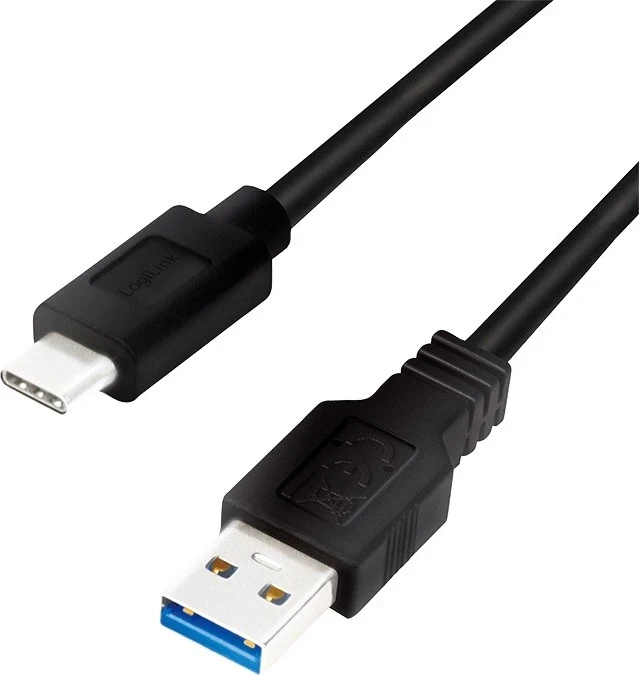 USB-C kabel 0,50 m, črn — LogiLink