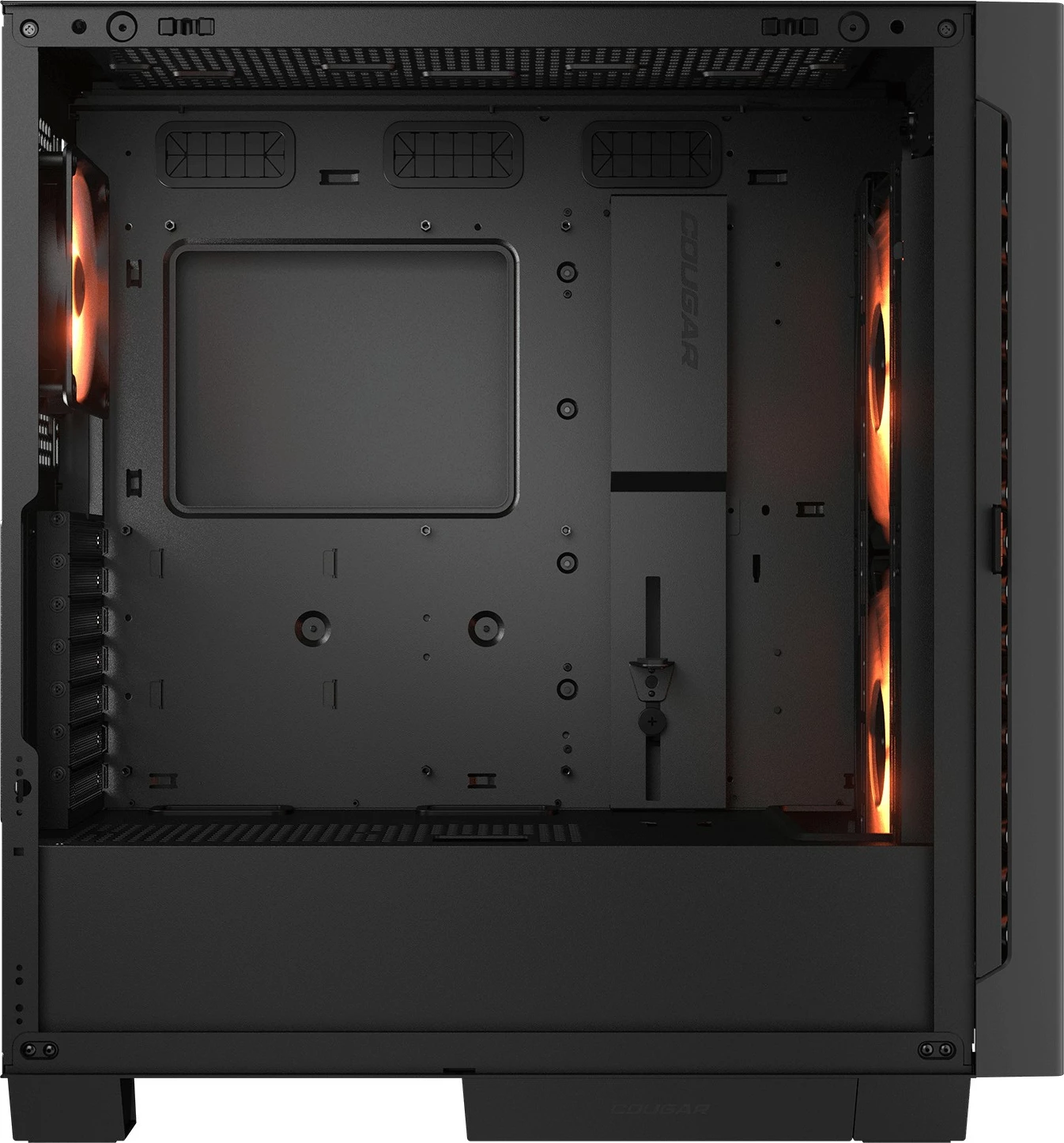 Midi računalniško ohišje Cougar Airface ECO, ARGB, črno