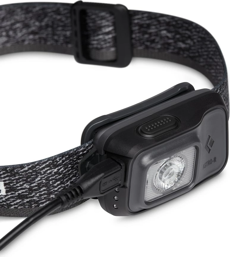 Čelna svetilka Black Diamond Astro 300-R, grafit