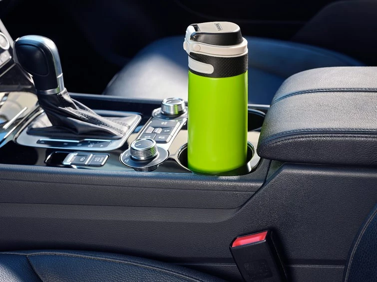 Termos za potovanje 600 ml, LEIFHEIT 3277, zeleno/črn