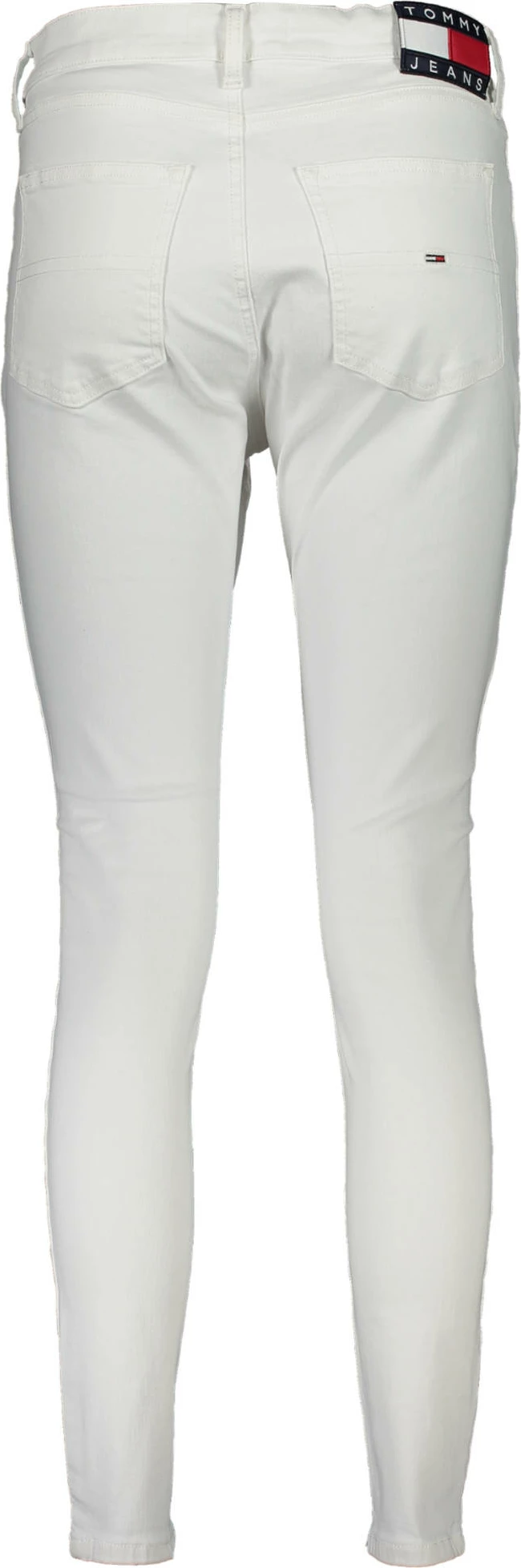 Jeans za ženske TOMMY HILFIGER SYLVIA, bele