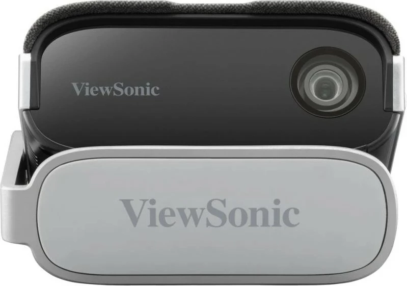 Portativni LED projektor Viewsonic M1S, WVGA, 16 GB, črn, srebrn