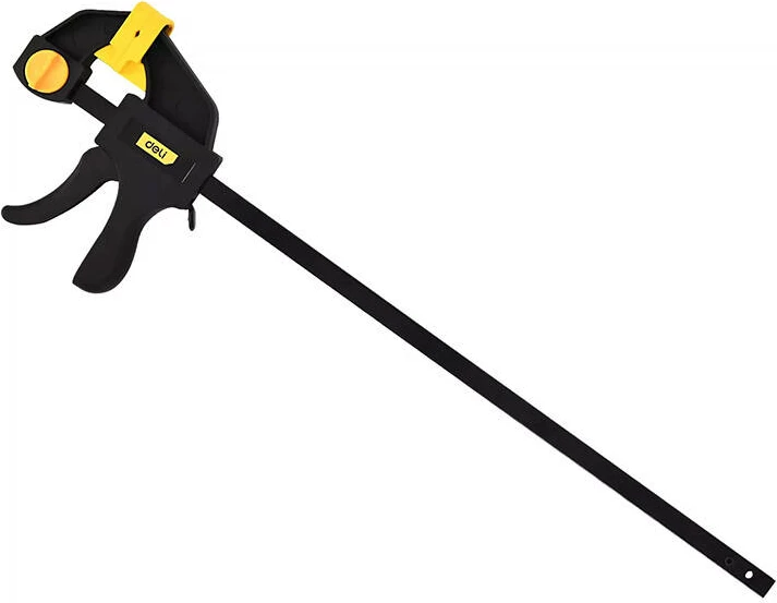 Hitri primež, 18 inč (450 mm), črno/rumen Deli Tools EDL110118