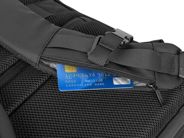 Torba za prenosnik NATEC CAMEL PRO 17,3", črna