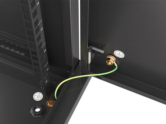 Omara za omrežje Lanberg WF01-6609-00S, 9U, 600x600 mm, siva