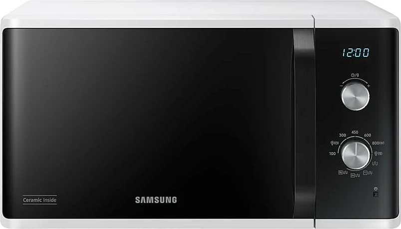 Kombinirana mikrovalovna pečica Samsung MG23K3614AW/EG, 23 L, 800 W, bela