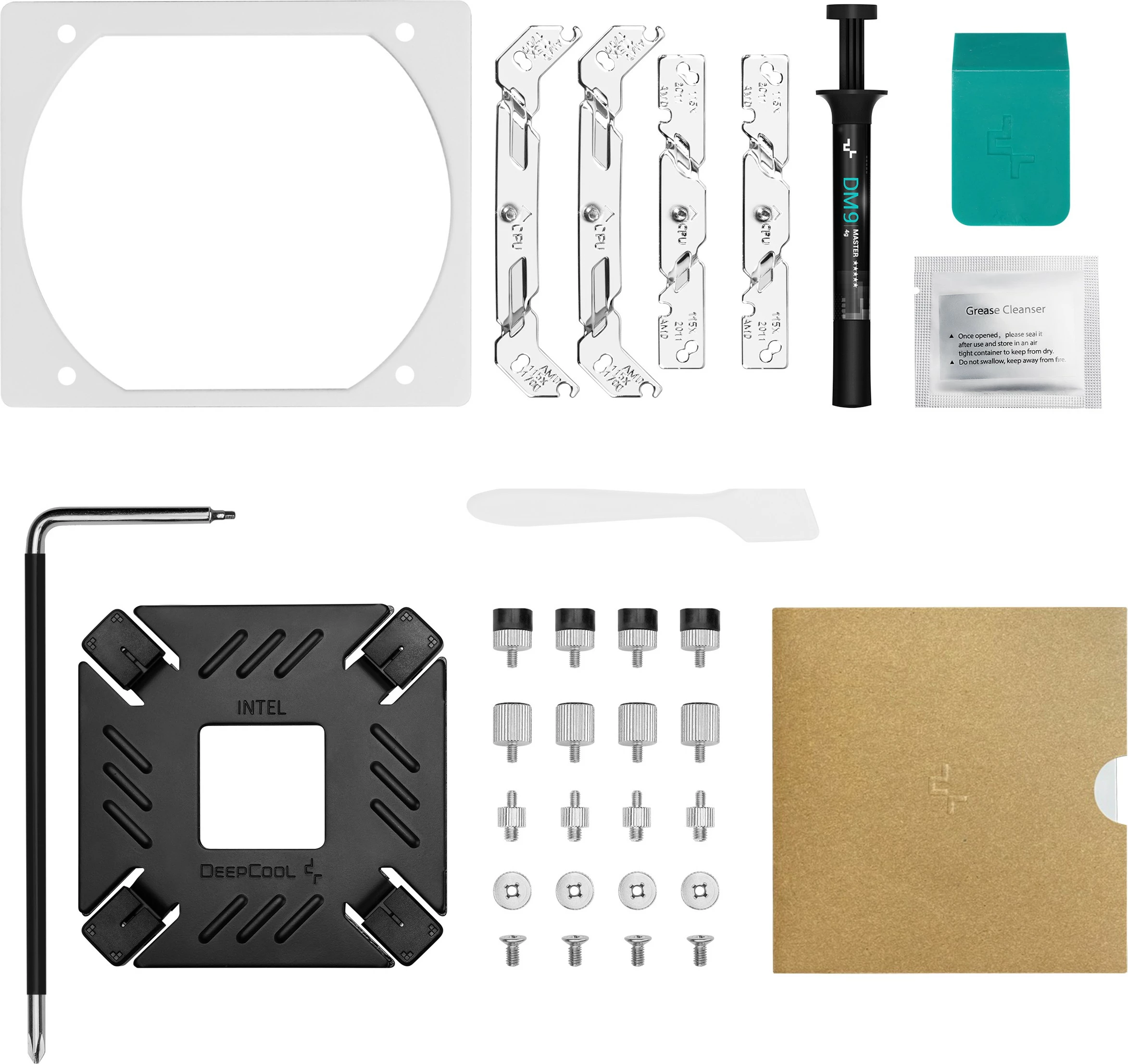 Procesorski hladilnik Deepcool ASSASSIN VC ELITE, 2 ventilatorja, 300 W TDP, bel