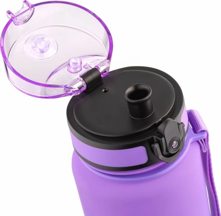 Športna steklenica 1000 ml, Meteor, vijolična/modra