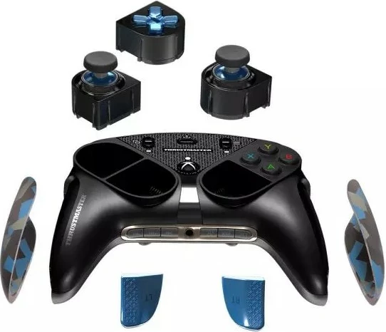 Komplet nadomestnih delov za krmilnik Thrustmaster eSwap X Pro, Xbox/PC, črno/modro/belo