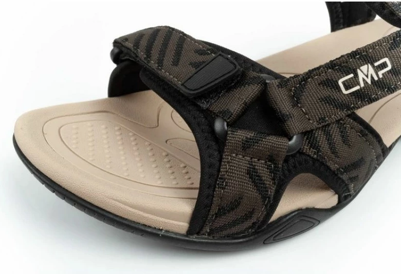 Sandali za moške, črno-khaki CMP Hamal