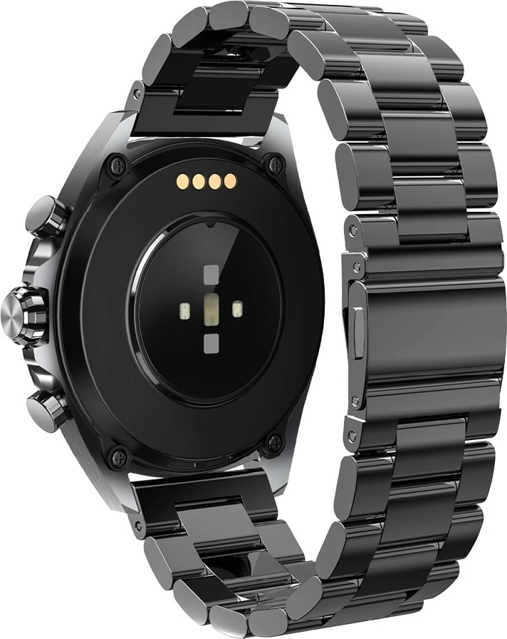 Pametna ura bea-fon 501, AMOLED 1,43", GPS, črna kovina