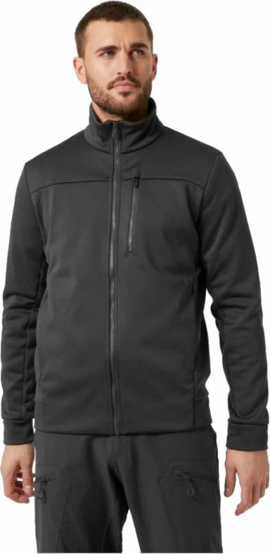 Flis jakna za moške Helly Hansen Crew, siva