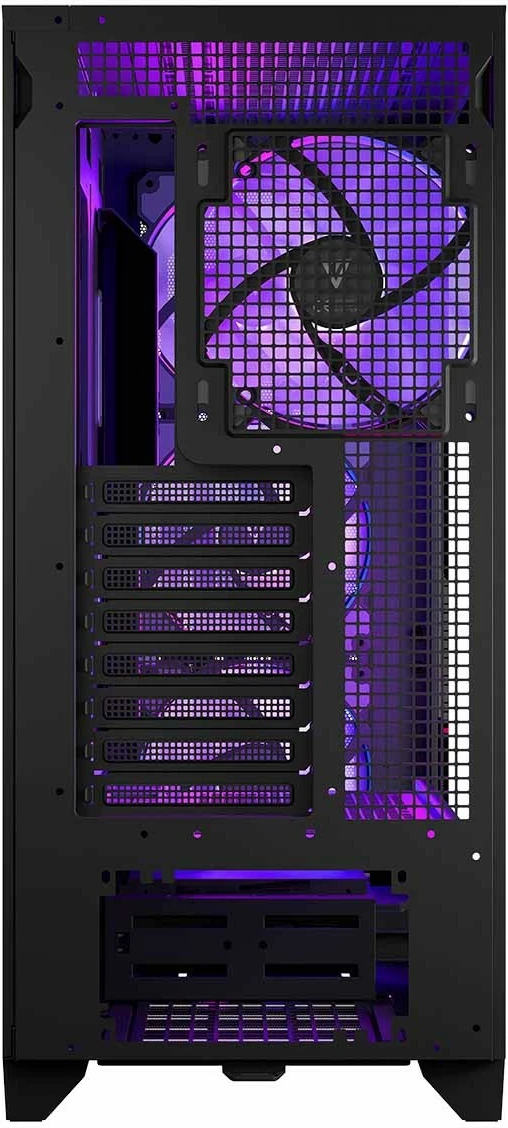 Računalniško ohišje MODECOM Volcano Perun Apex ARGB Midi, črno