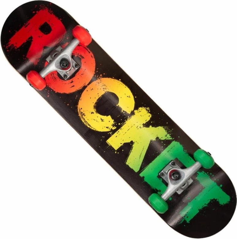 Skateboard večbarven Rocket