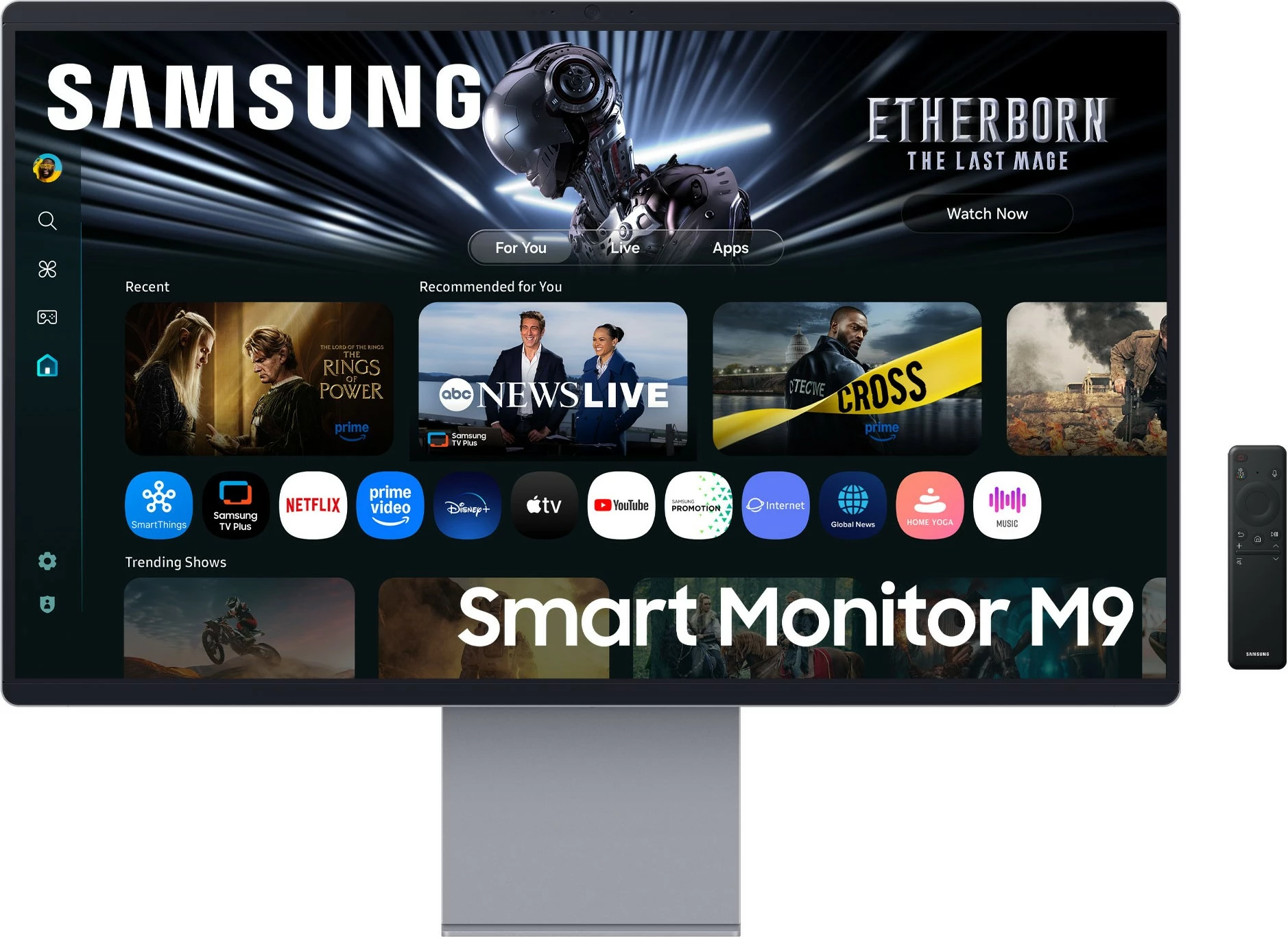 Monitor OLED 4K 32'' Samsung Smart Monitor M9 S32FM900SU
