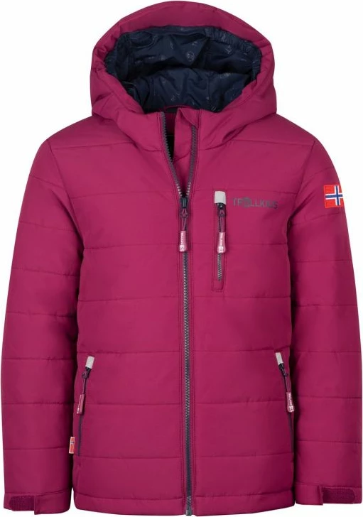 Jakna za smučanje za otroke Trollkids, vijolična