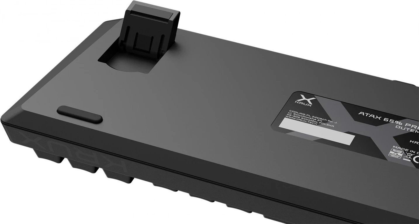 Mehanska igralna tipkovnica, Krux, črna