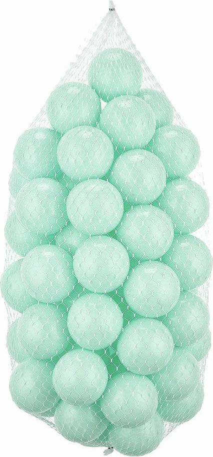 Plastične žoge Bubble Pops, 50 kosov, barva mint