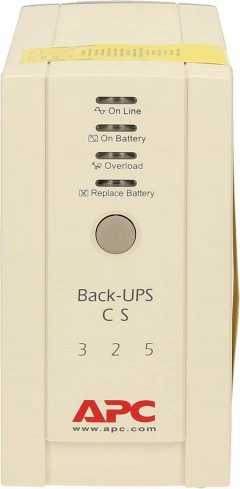 UPS APC Back-UPS 325VA BK325I, stolp, bel