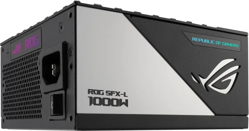 Napajalnik SFX-L 1000W Platinum, ASUS ROG Loki, 24-pin ATX, črno-srebrn