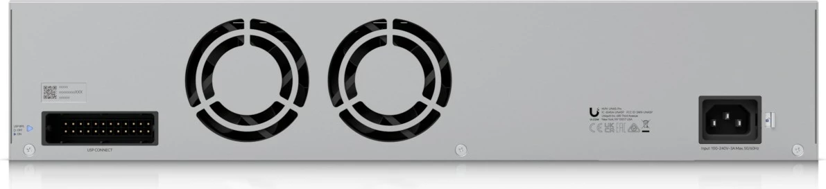 Profesionalni NAS Ubiquiti UNAS-Pro, 7x HDD/SSD, 8GB RAM, 1x GbE, 1x SFP+, rack 2U, siva