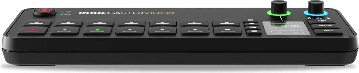 Stacija za produkcijo RØDE RØDECaster Video, za podcaste in glasbo, črna