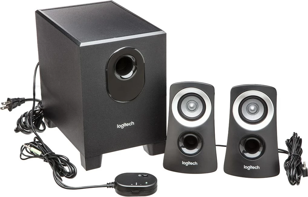 Zvočni sistem 2.1 Logitech Z313, črn