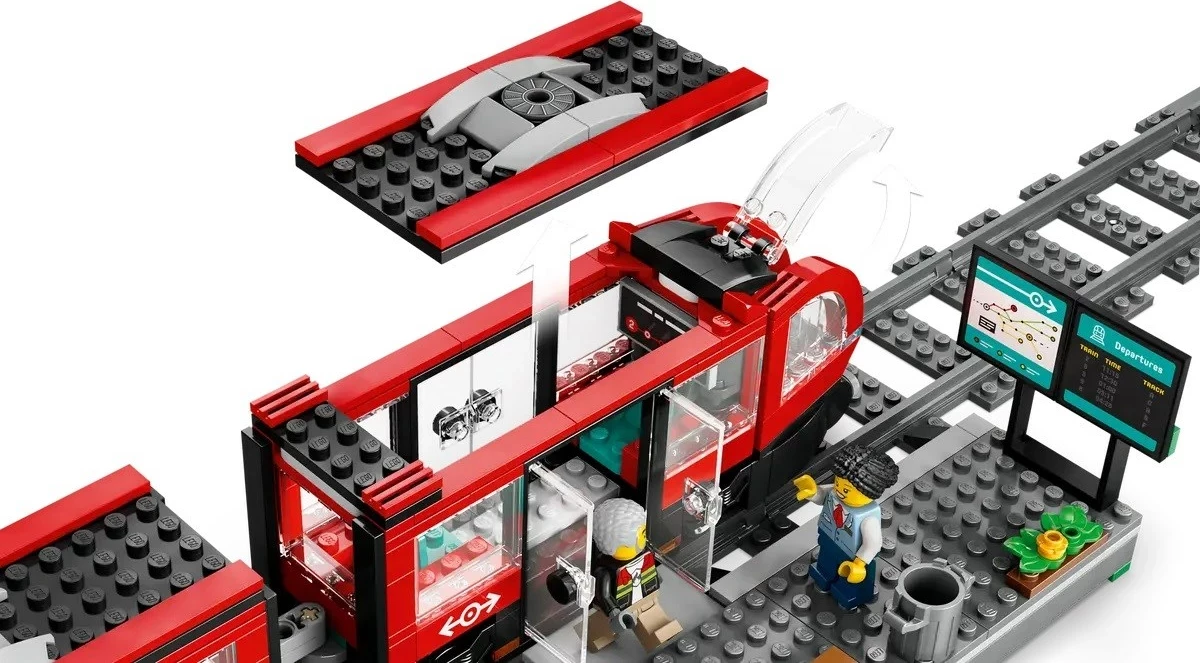 Tramvaj in postaja LEGO CITY 60423, set