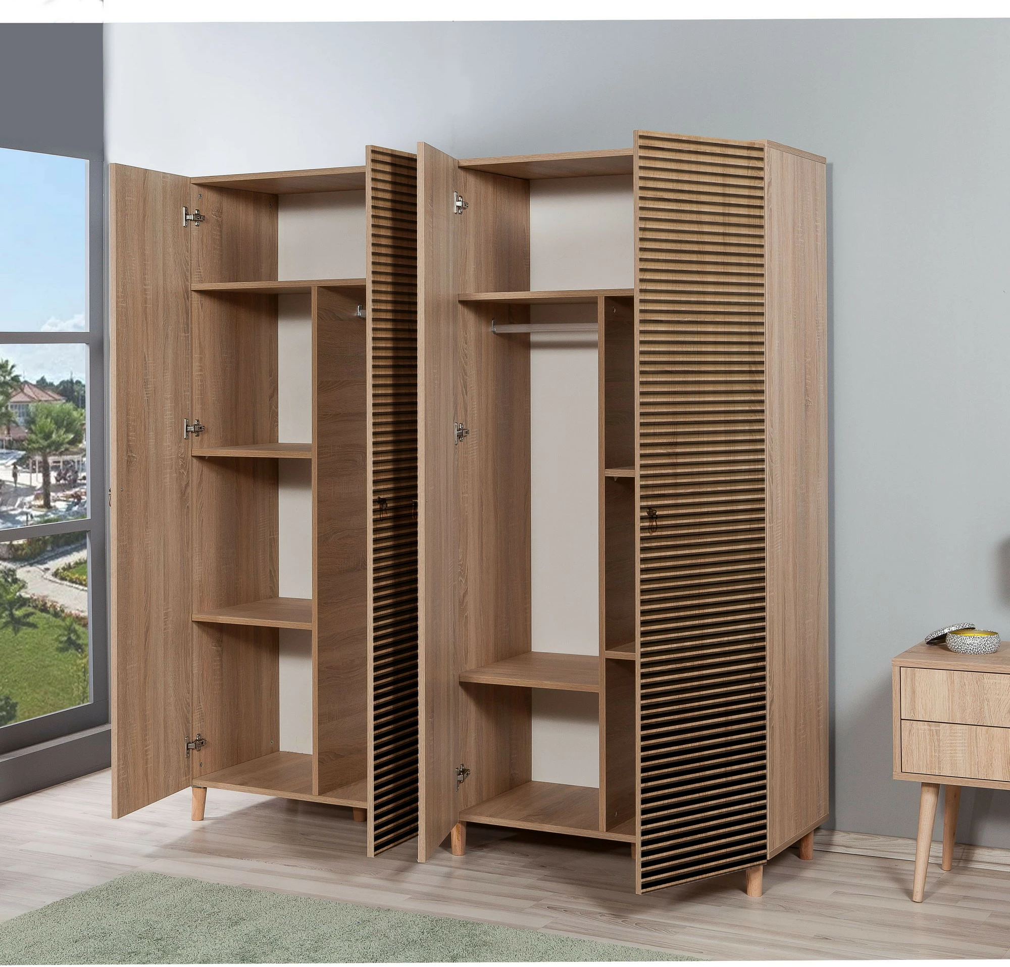 Moderna omara, Skye Decor - 220, Sonoma hrast