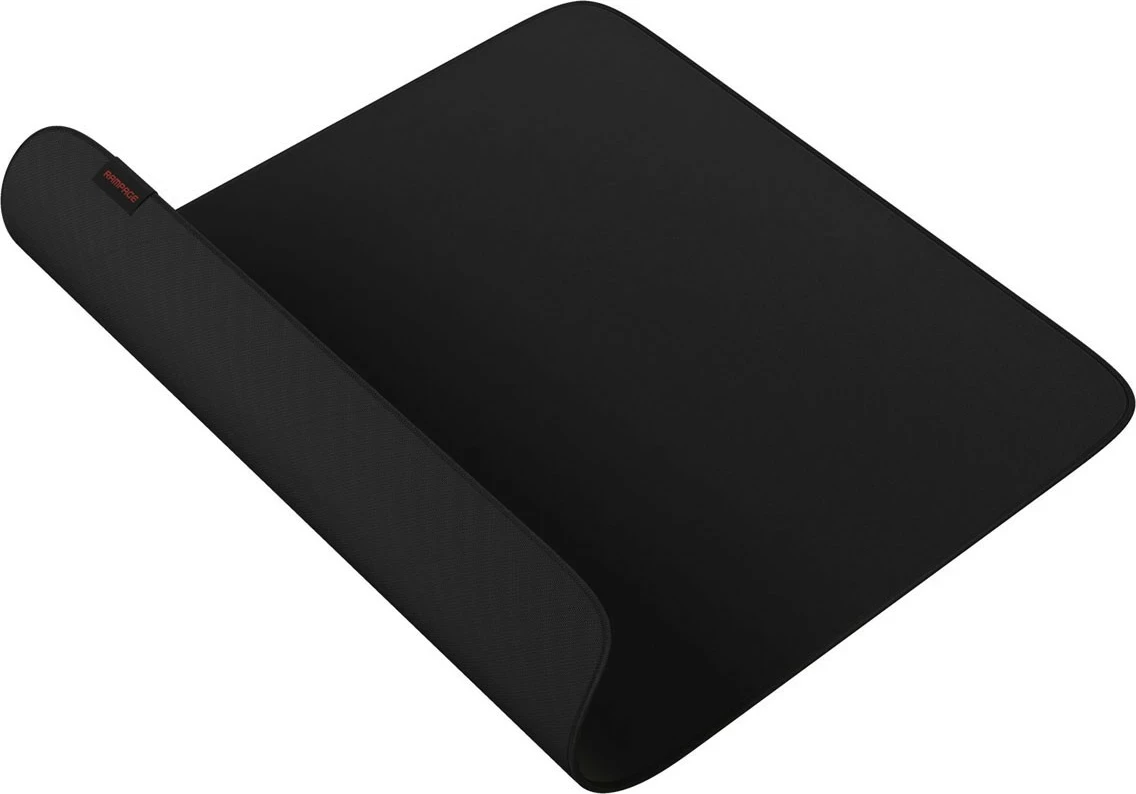 Podloga za miško Rampage Pulsar Pro M 35x29 cm jacquard, črna