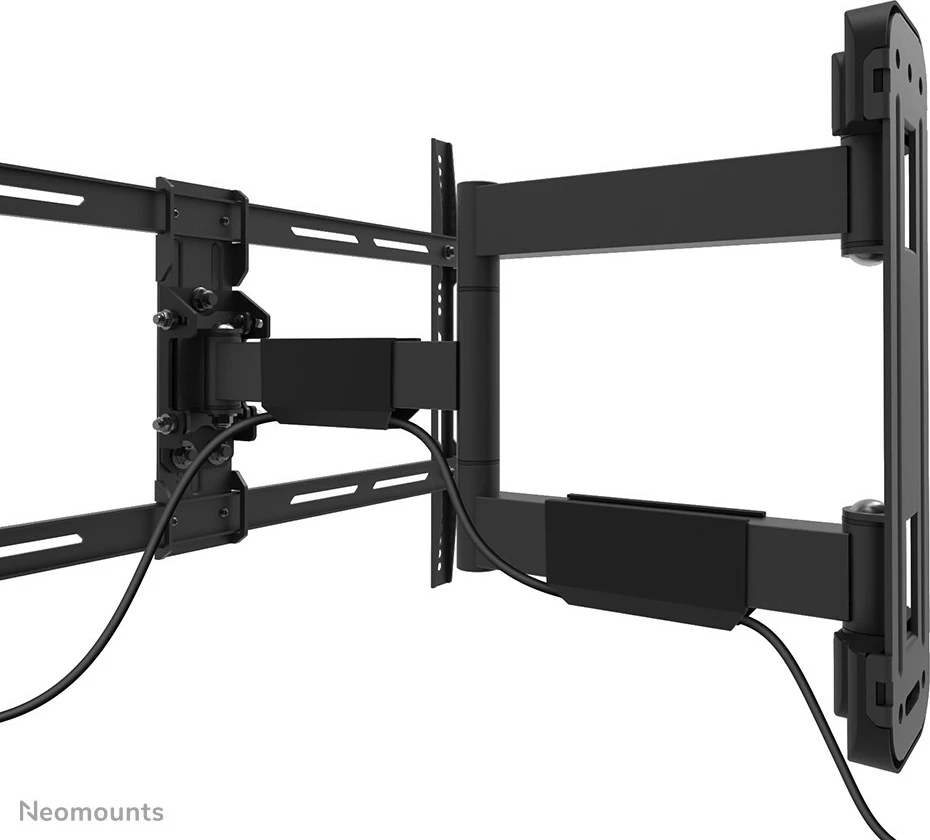 Polno gibljiv nosilec za TV Neomounts WL40-550BL16, 40-65 palcev, VESA 600x400, črn