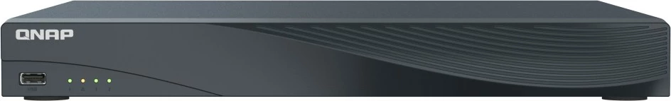 Omrežni snemalnik NVR, 16 kanalov, PoE+, 4K HDMI, 2x SATA do 24 TB, QNAP TVR-AI200-16CH-16P, AI