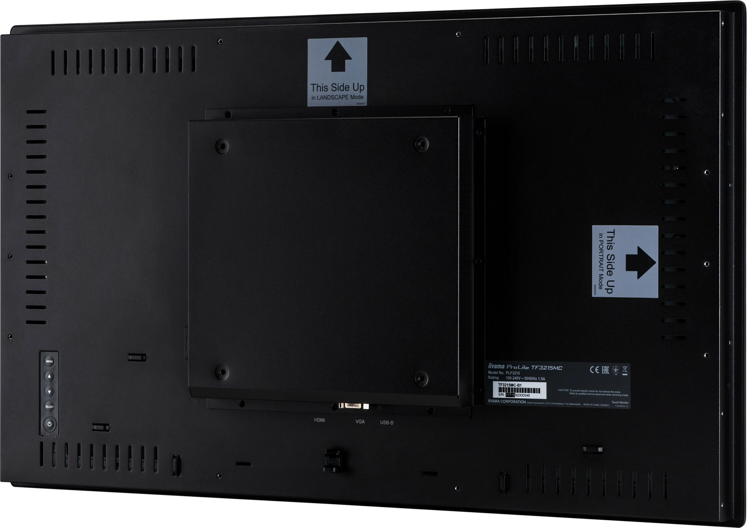 Zaslonska enota 31,5" Full HD na dotik iiyama ProLite TF3215MC-B2AG, črna