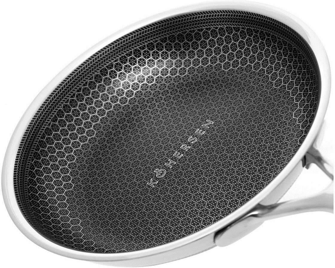 Ponev 20 cm KOHERSEN Black Cube, srebrna