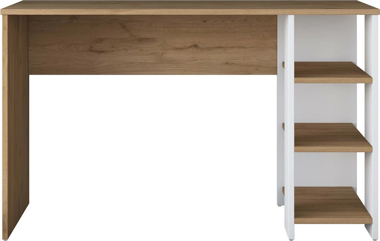 Tavolina za študij, Skye Decor HA108 - 3425, oreh/bela