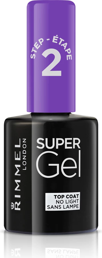Premaz za nohte Super Gel Top Coat, Rimmel, 12 ml