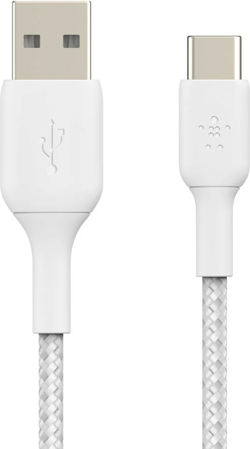 Kabel USB-A na USB-C Belkin CAB002BT1MWH, 1 m, bel