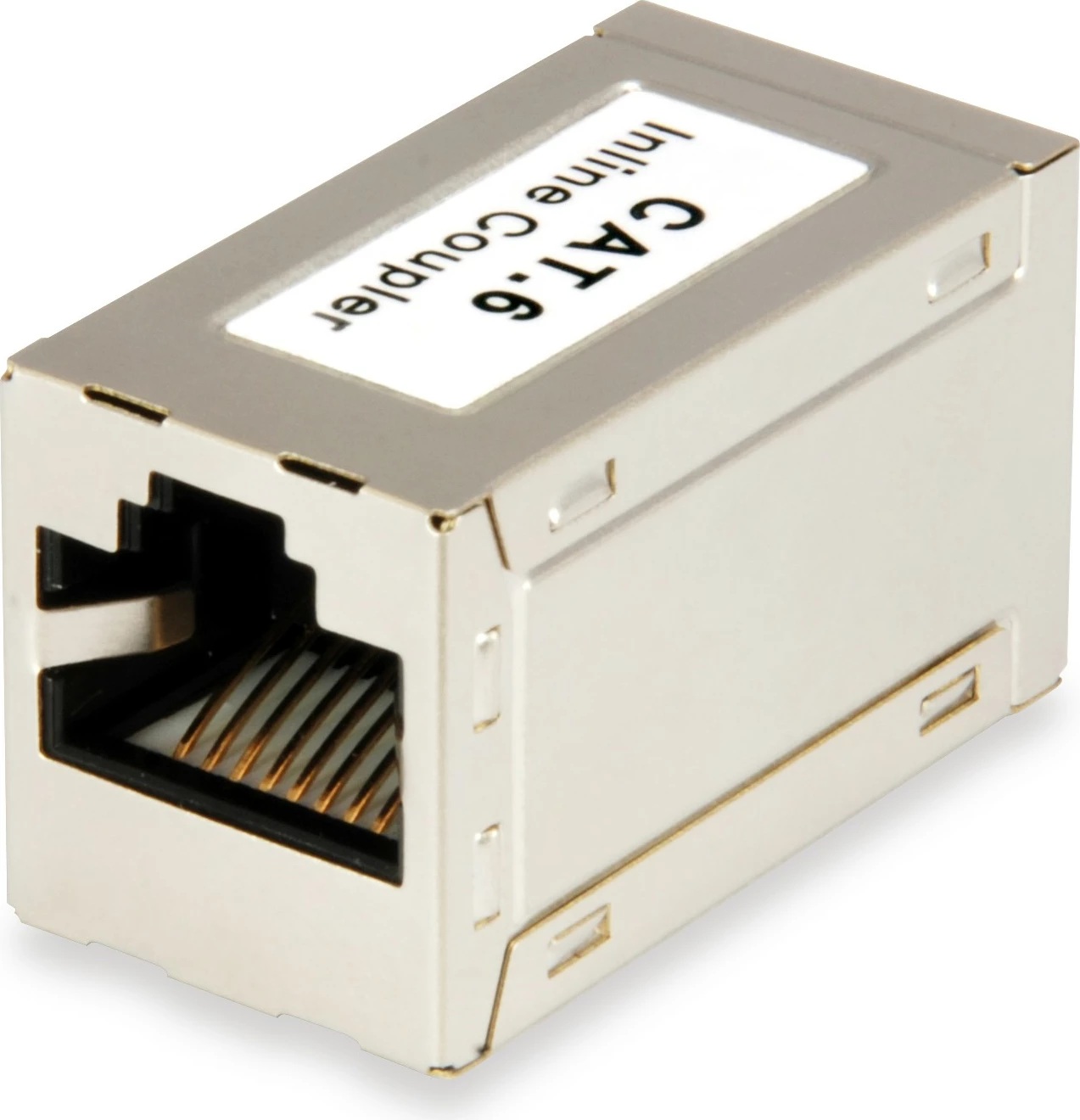 Zaščiten spojnik za omrežje Cat.6 Equip, RJ-45 na RJ-45, srebrne barve