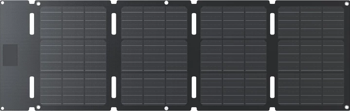 Zložljiv prenosni sončni panel 45 W, USB-C, črn EcoFlow EFSOLAR45-TYPE-C