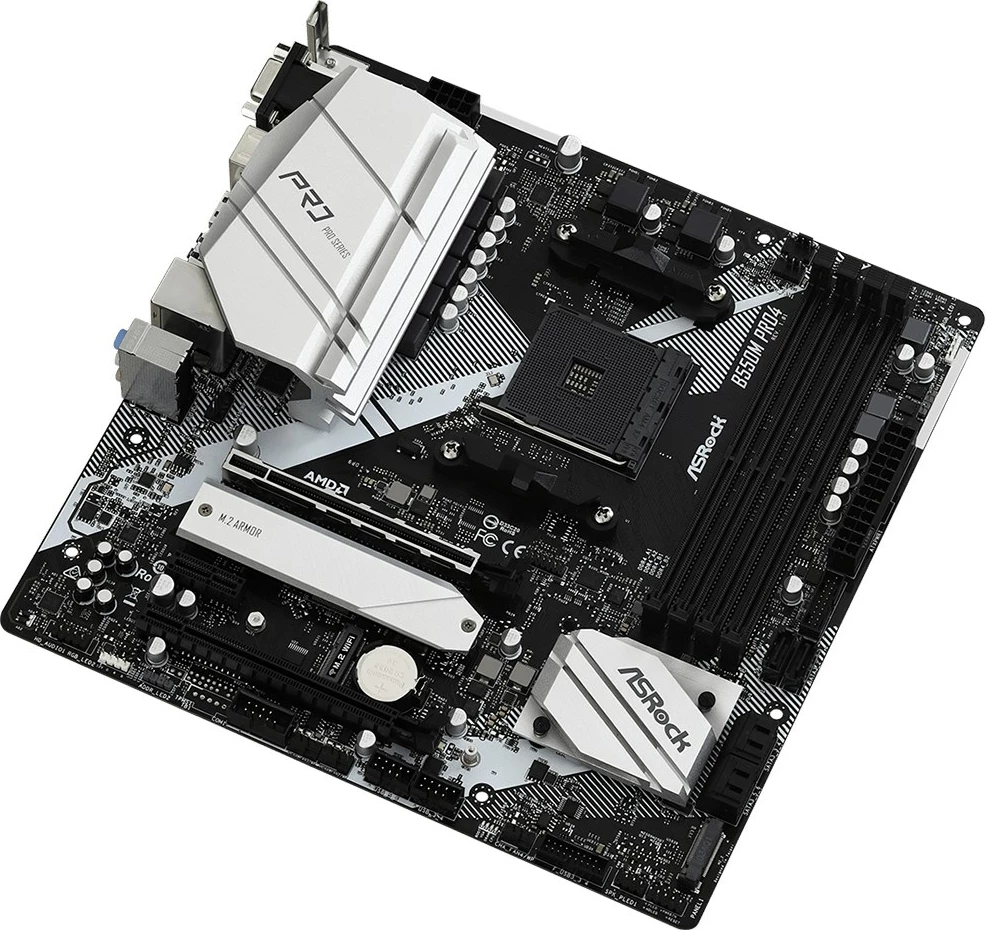 Matična plošča Asrock B550M Pro4, Socket AM4, micro ATX