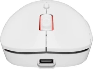 Brezžični igralni miš Zircon XIII, RGB, 26.000 DPI, 7 gumbov, bela - Genesis