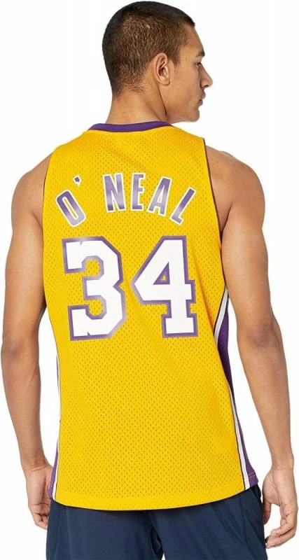 Sportna majica Mitchell & Ness Los Angeles Lakers, rumena
