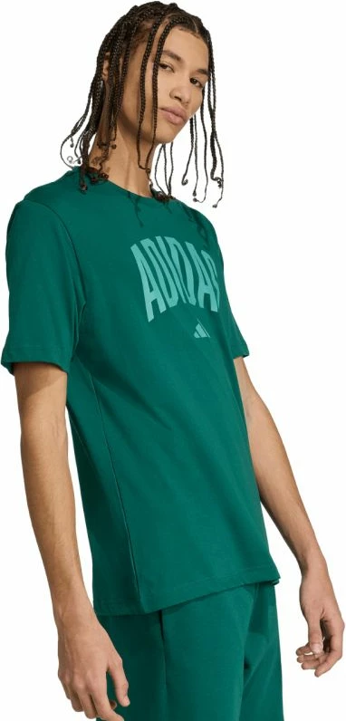 Majica Collegiate Lineage adidas za moške, zelena