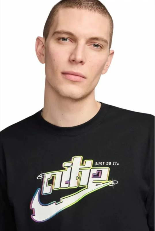 Majica za moške Nike, črna